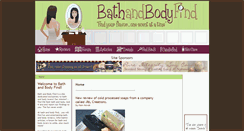 Desktop Screenshot of bathandbodyfind.com